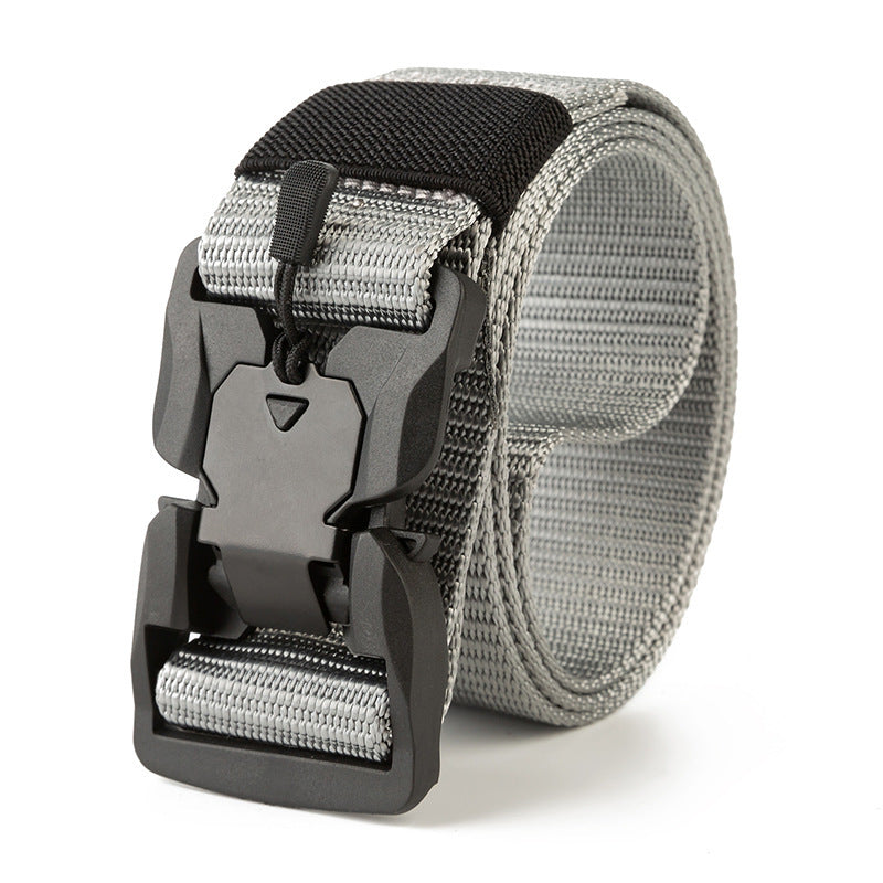 Magnetic Buckle Tactical Belt Men's Multifunctional Outdoor Belt