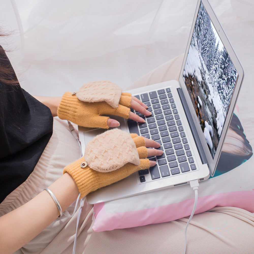Warm Hands Anywhere – USB-Powered Outdoor Gloves