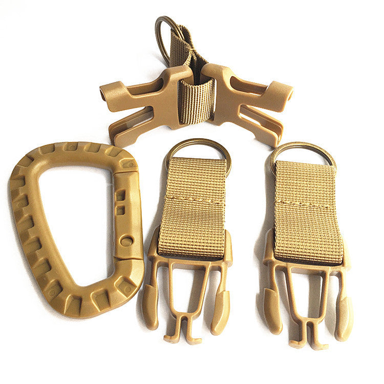 Hang Tough with Tactical Belt Buckle Keychain
