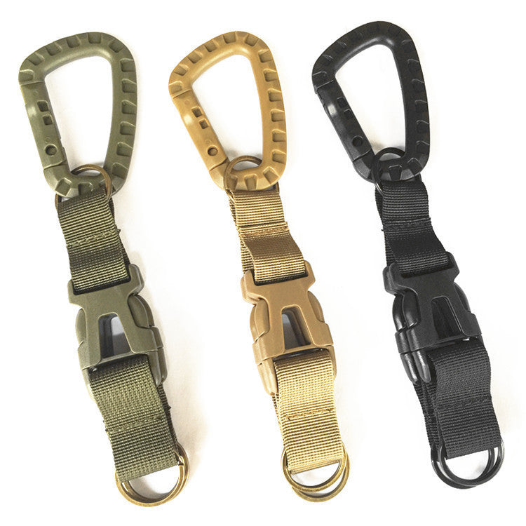 Hang Tough with Tactical Belt Buckle Keychain