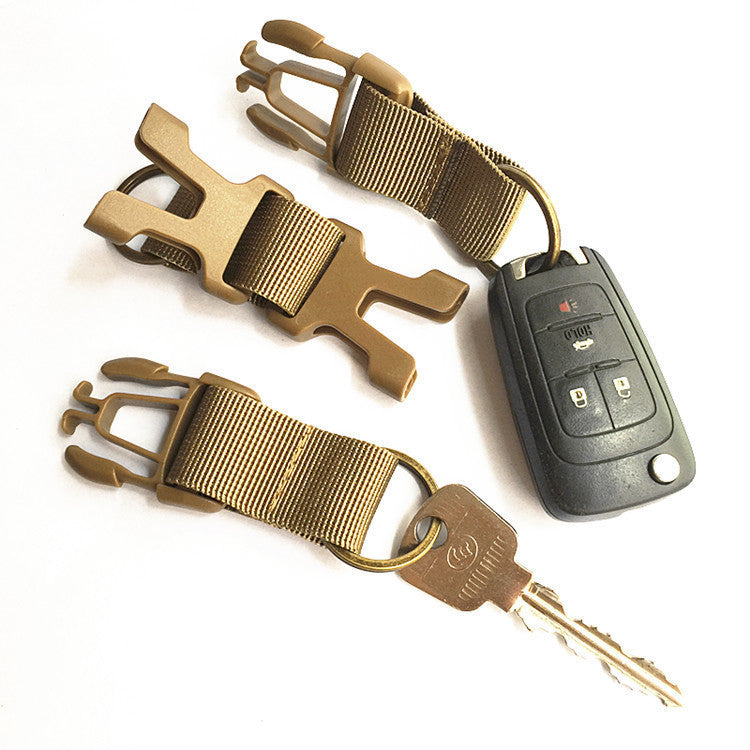 Hang Tough with Tactical Belt Buckle Keychain