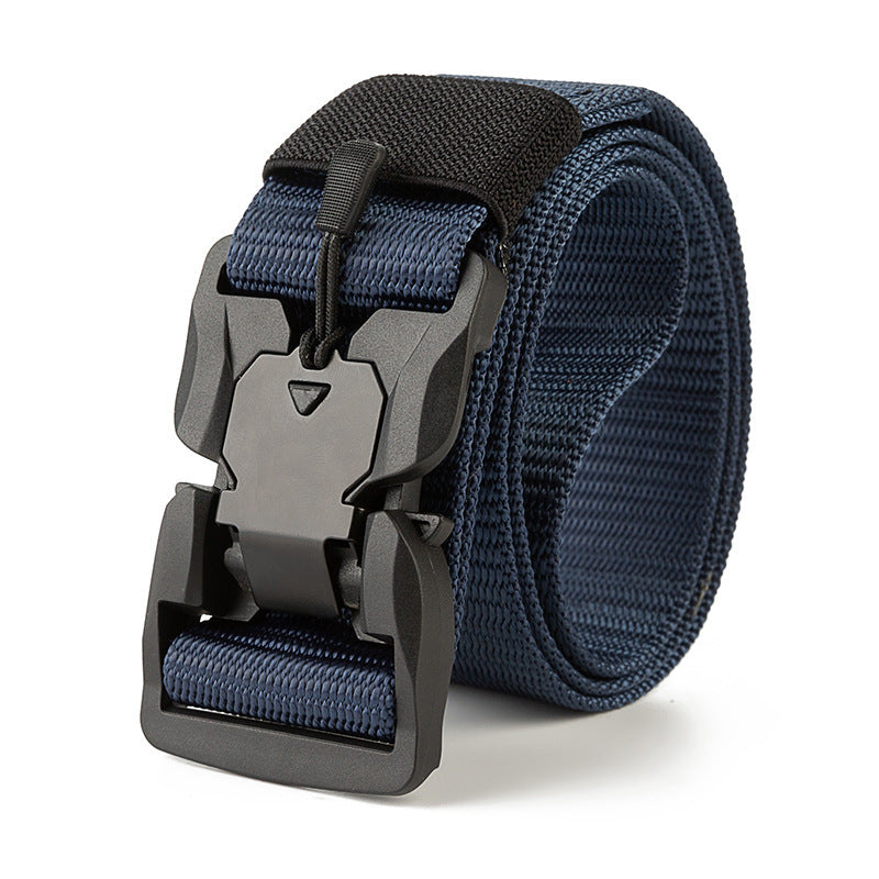Magnetic Buckle Tactical Belt Men's Multifunctional Outdoor Belt