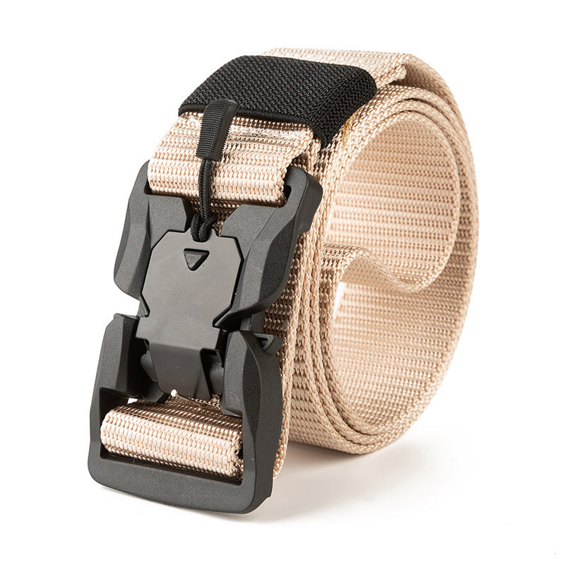 Magnetic Buckle Tactical Belt Men's Multifunctional Outdoor Belt